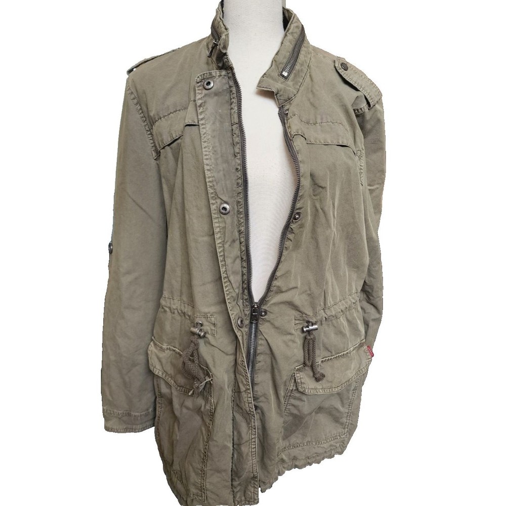 Levi's Utility Jacket Army Green Unisex Size Large